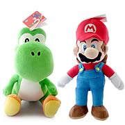 Super Mario Wii Large Plush Set